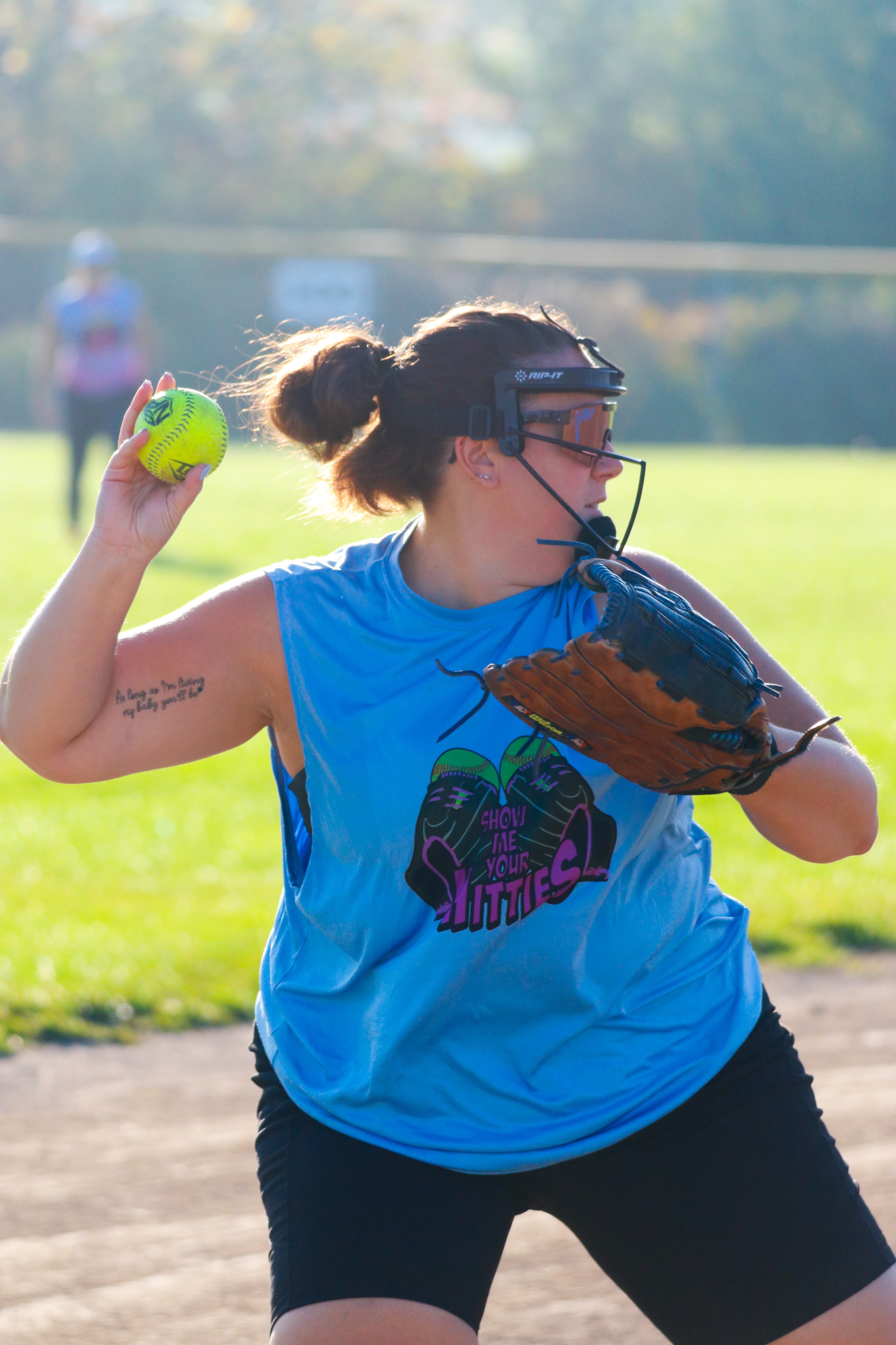 Throwing to first