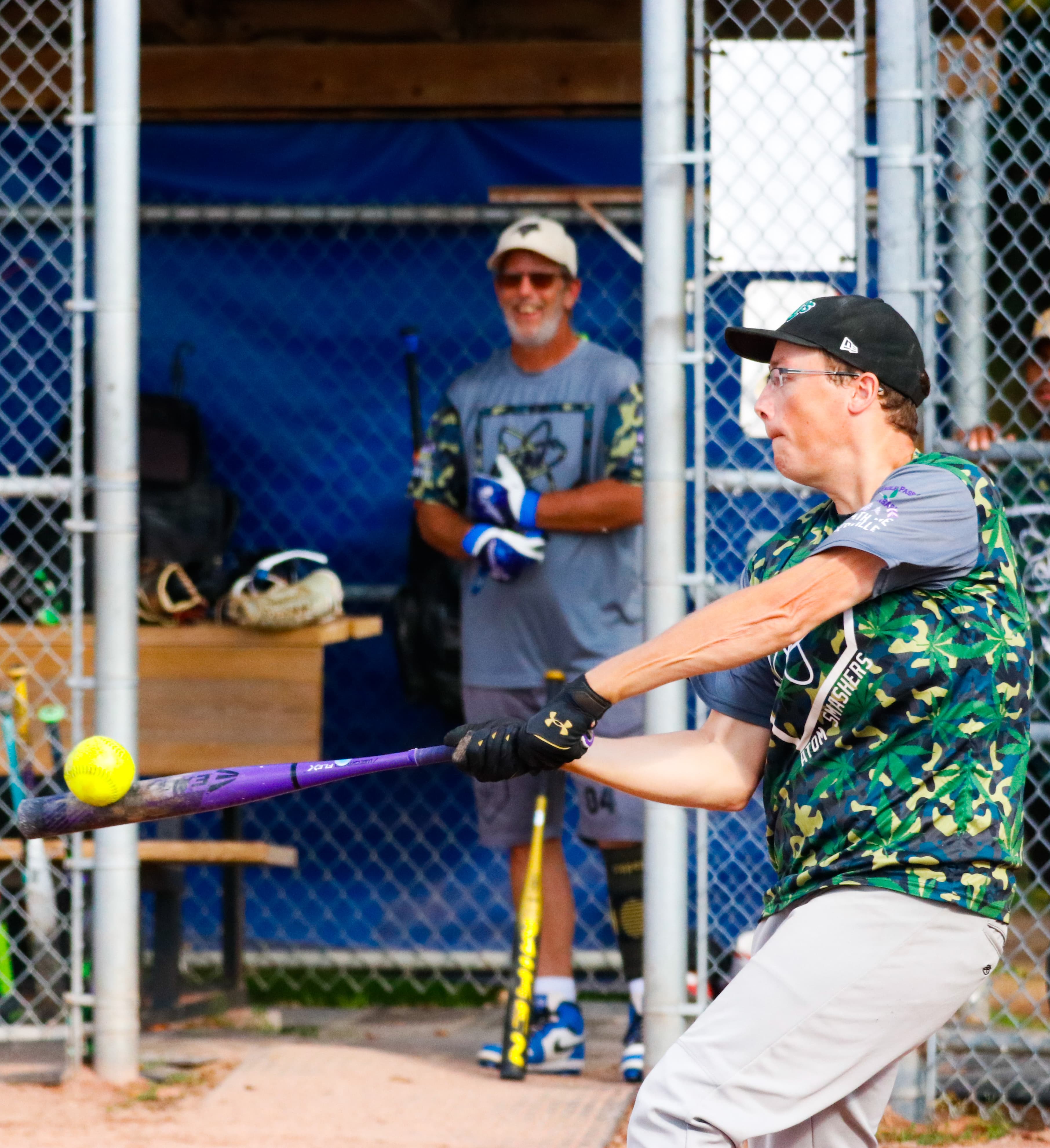 Hitting the ball