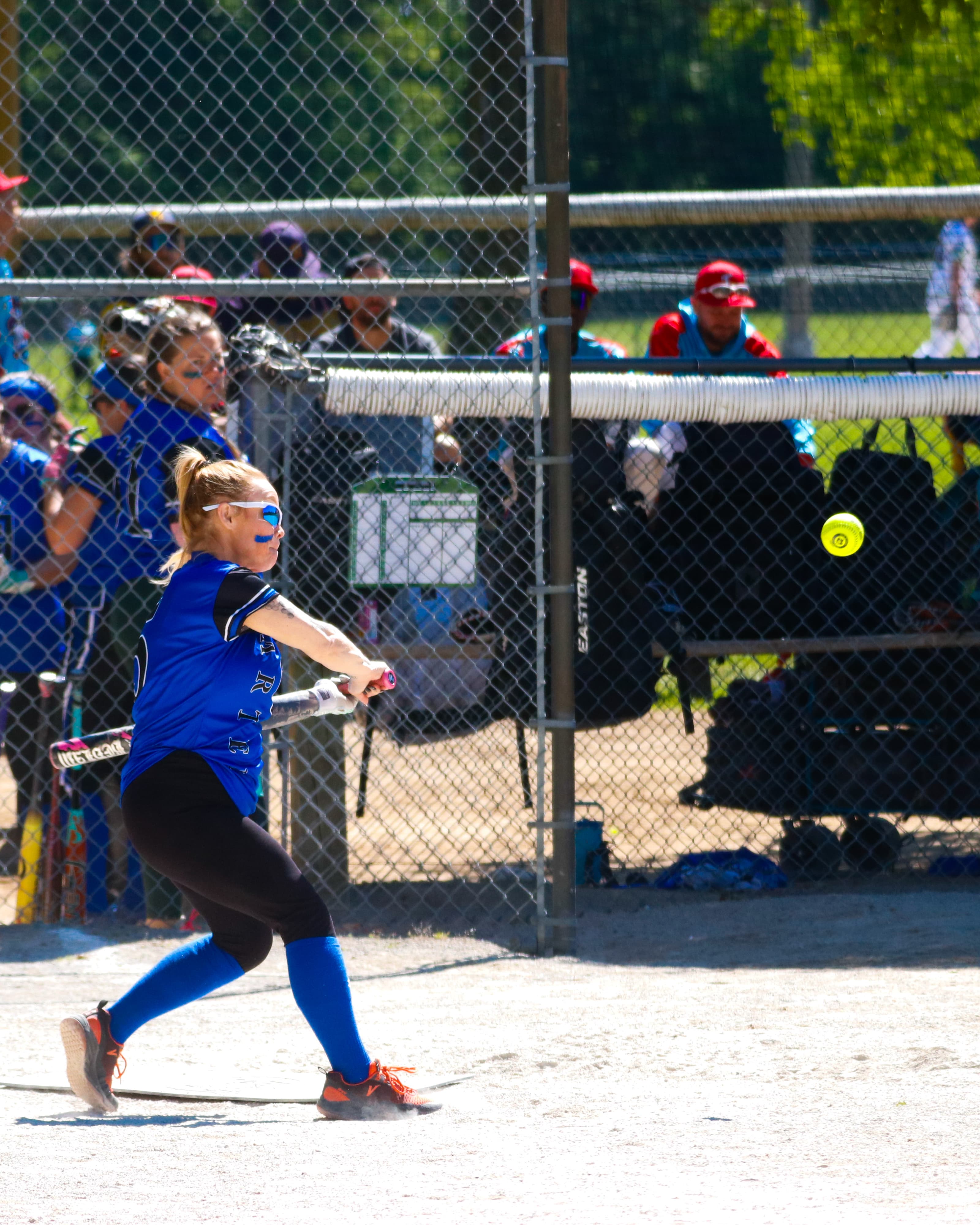 Hitting the ball