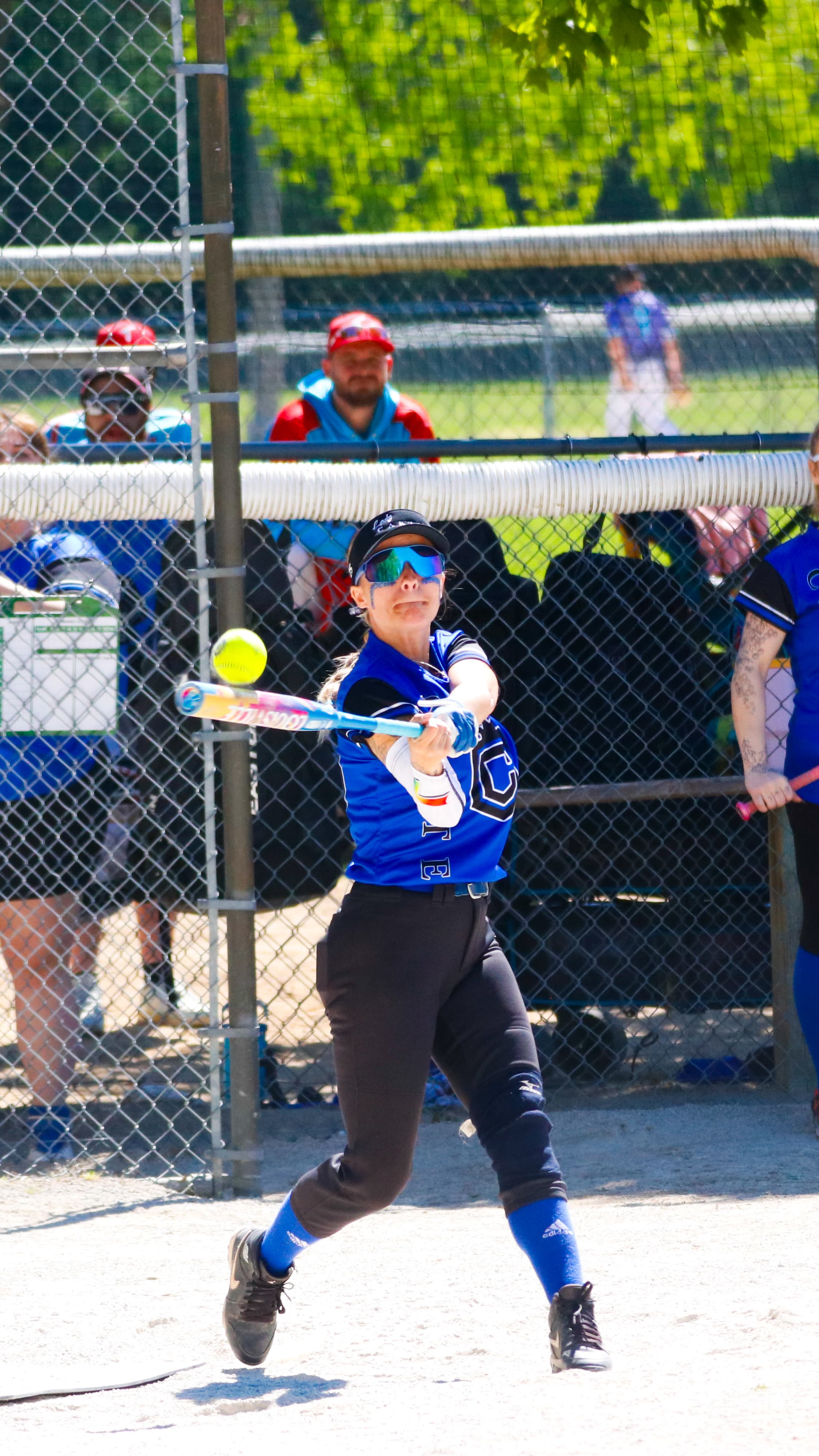 Hitting the ball