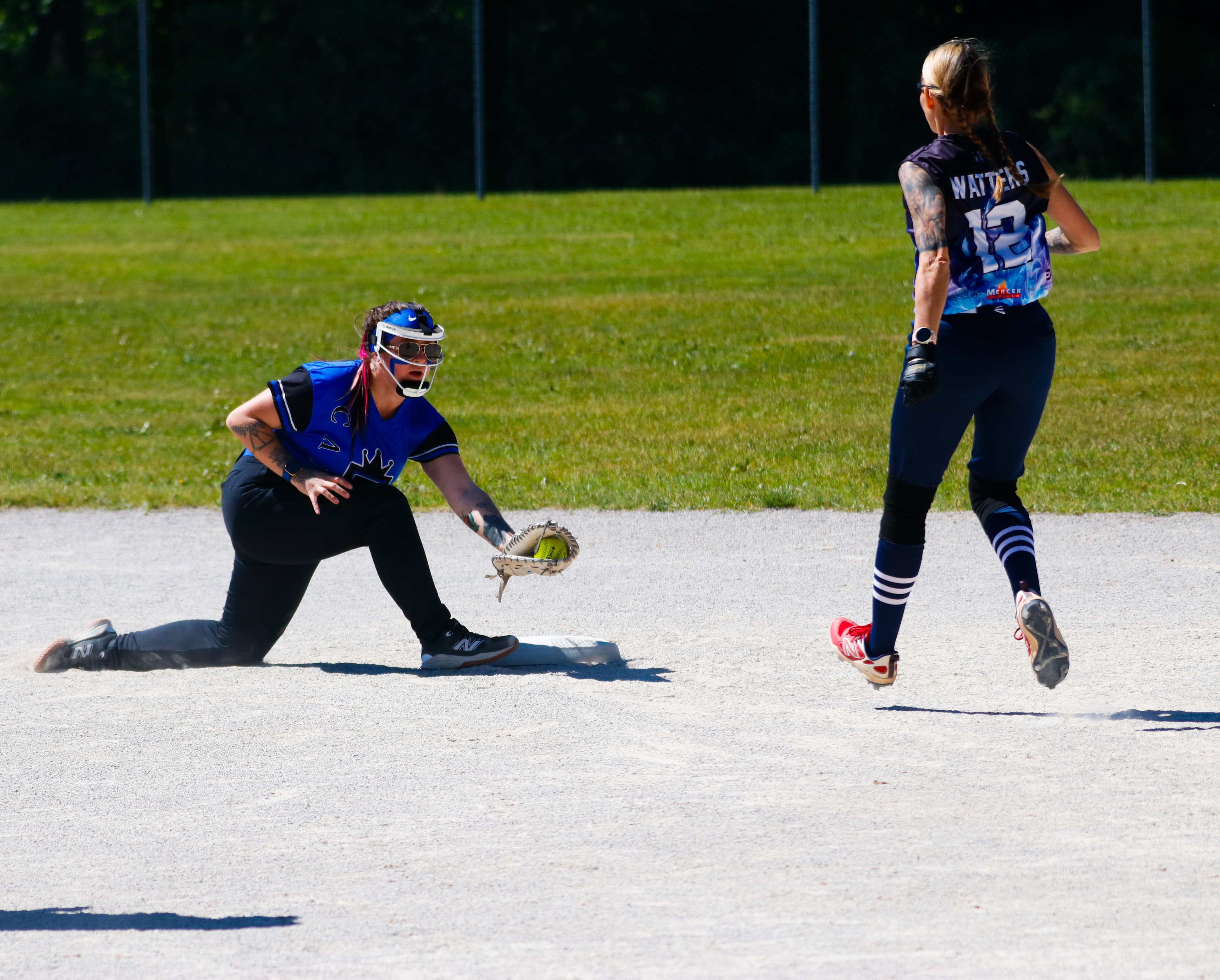Fielding at 2nd