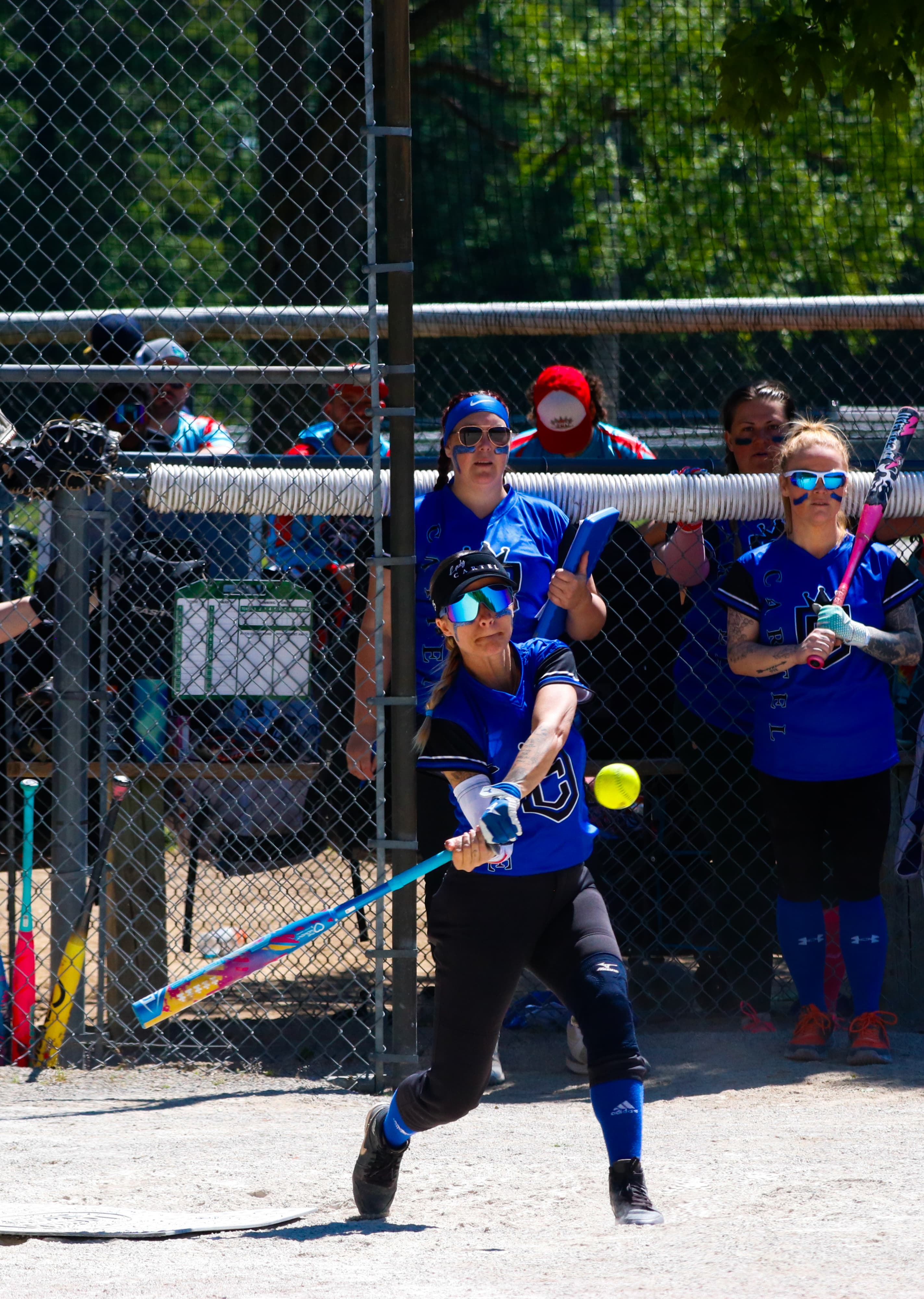 Hitting the ball