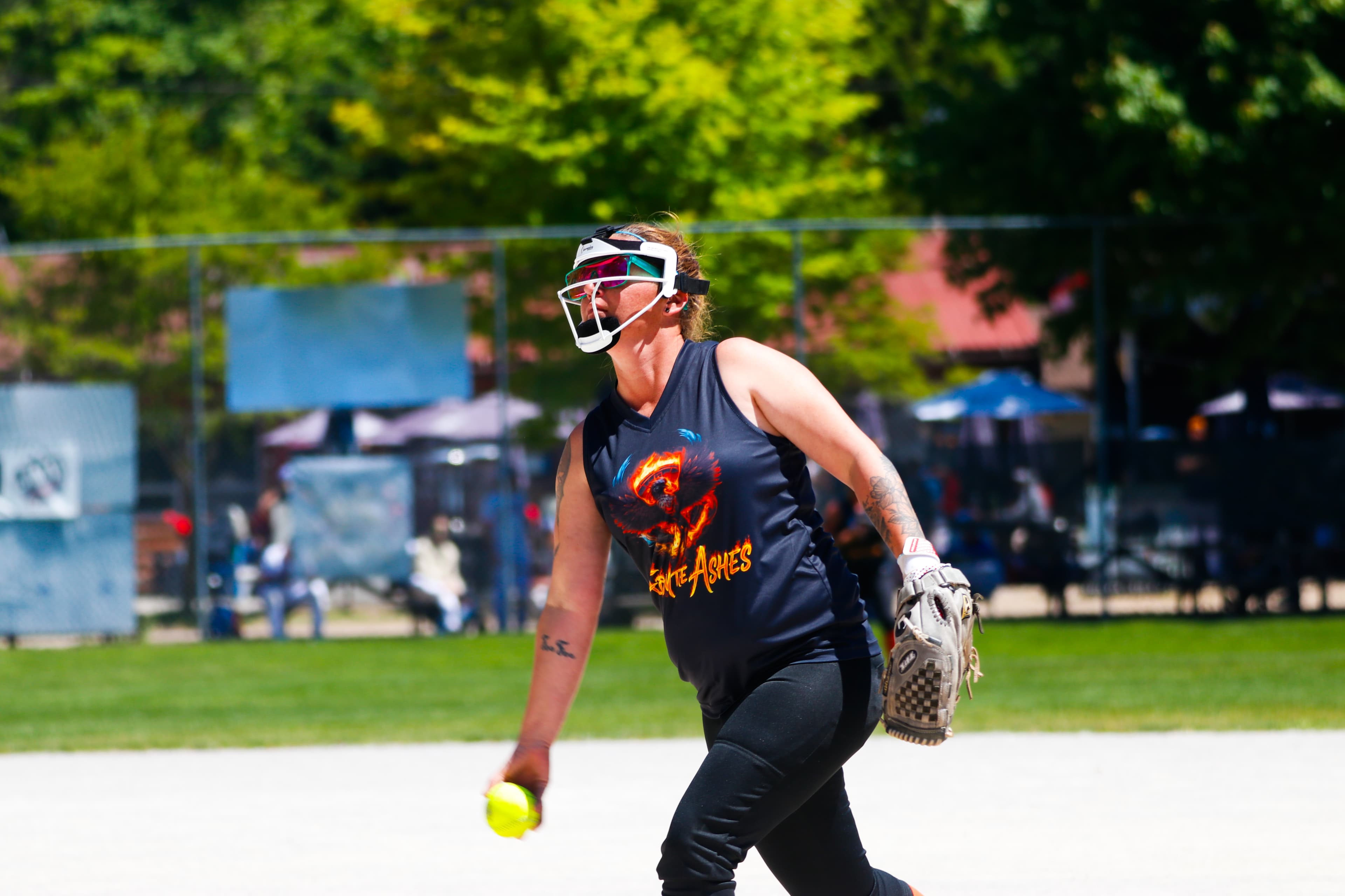 Pitching the ball