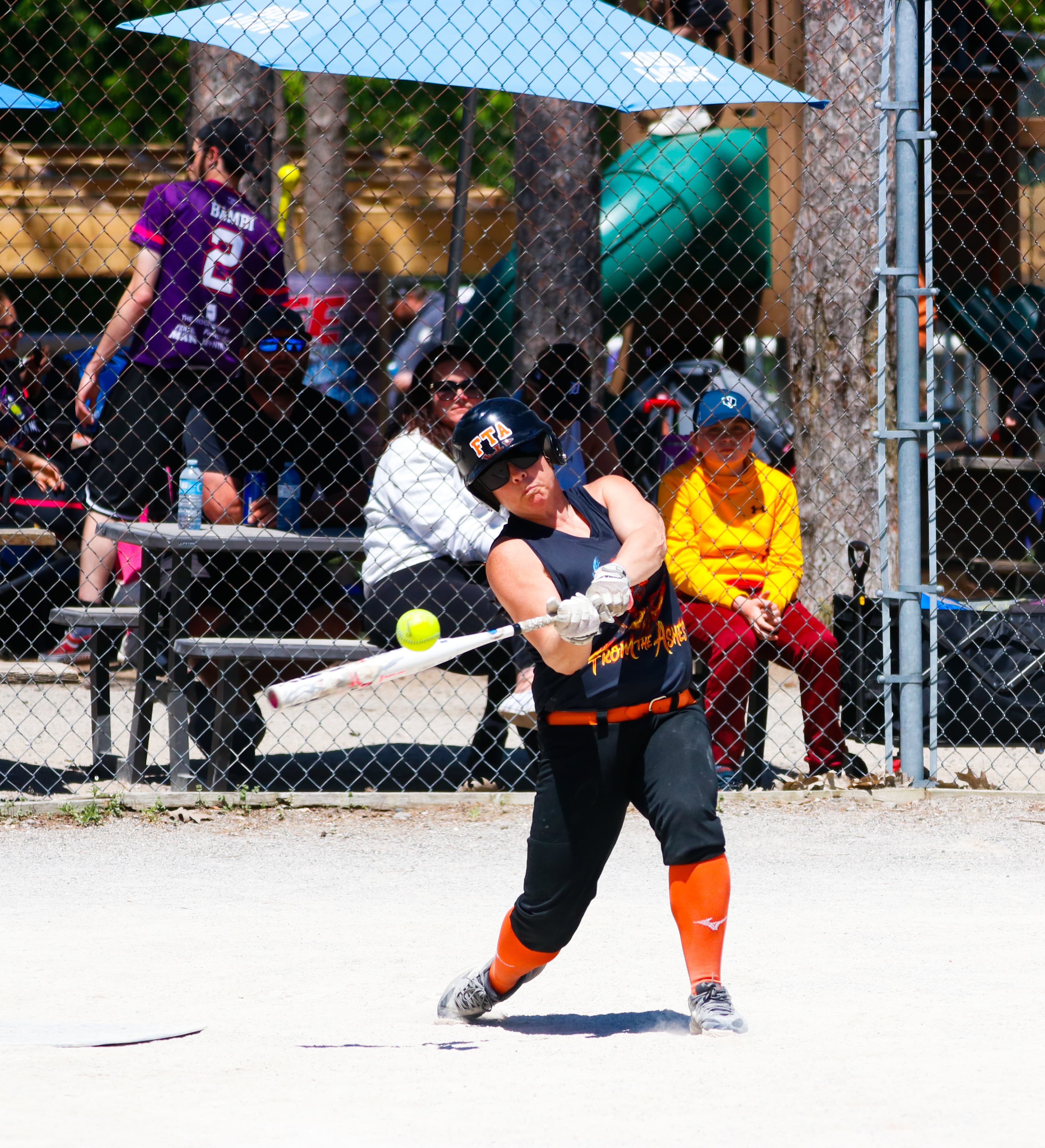 Hitting the ball